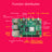 Placa Raspberry Pi 4B y kit de inicio