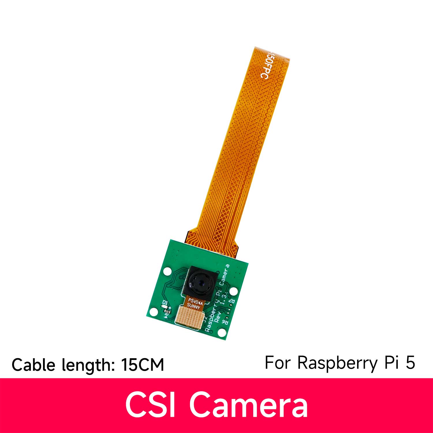 Module de caméra OV5647 5MP 1080P pour Raspberry Pi 5/4B/3B+