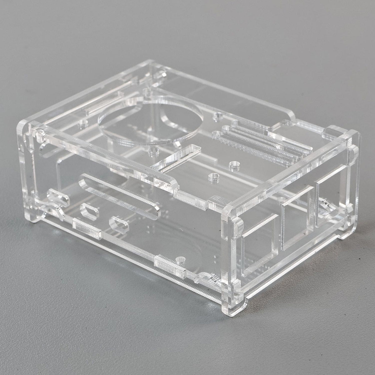 Raspberry Pi 5 Acrylic Case with PWM Cooling Fan