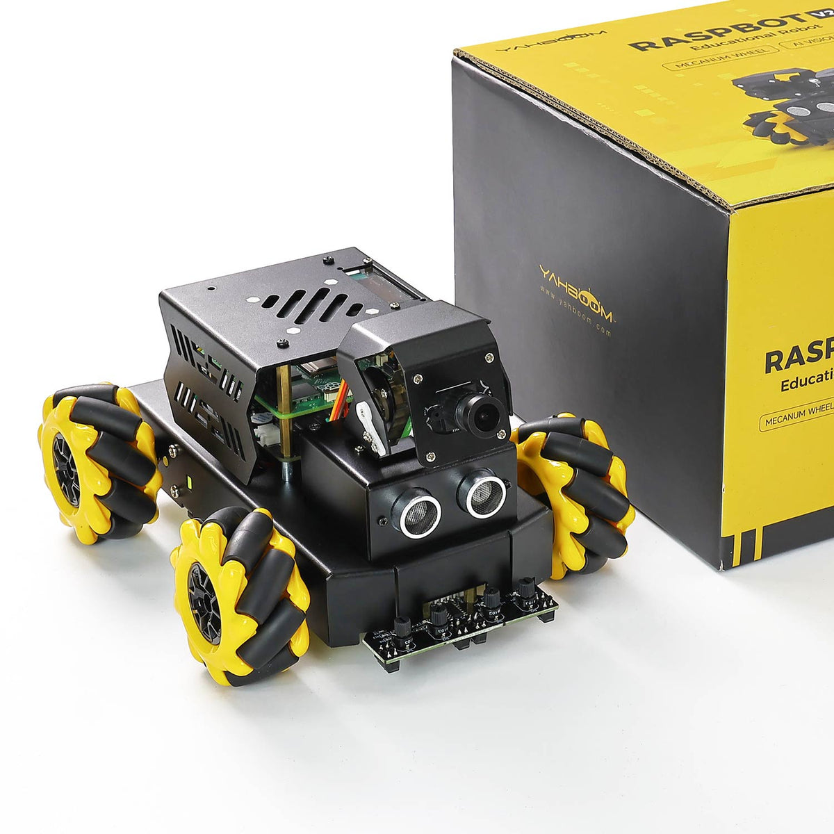 Raspbot V2 AI Large Language Model Robot Car for Raspberry Pi 5
