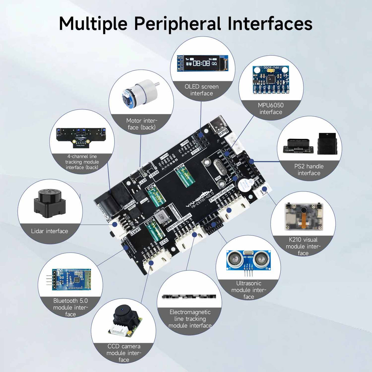 STM32 Driver Expansion Board for Self-balancing Robot Car