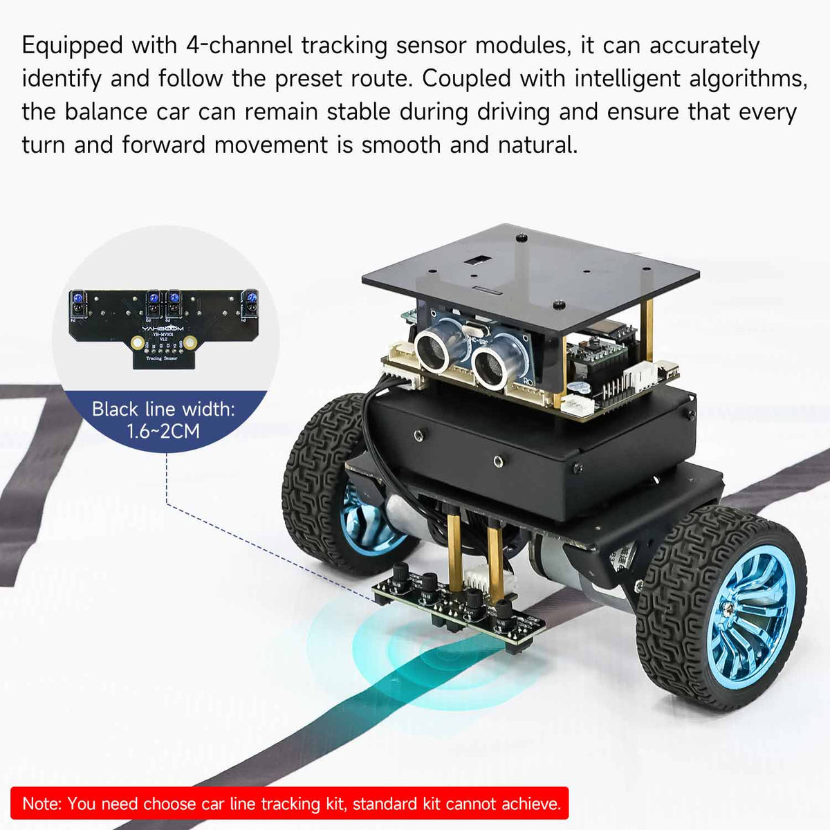 STM32 Robot de autoequilibrio (carga: 4 kg)