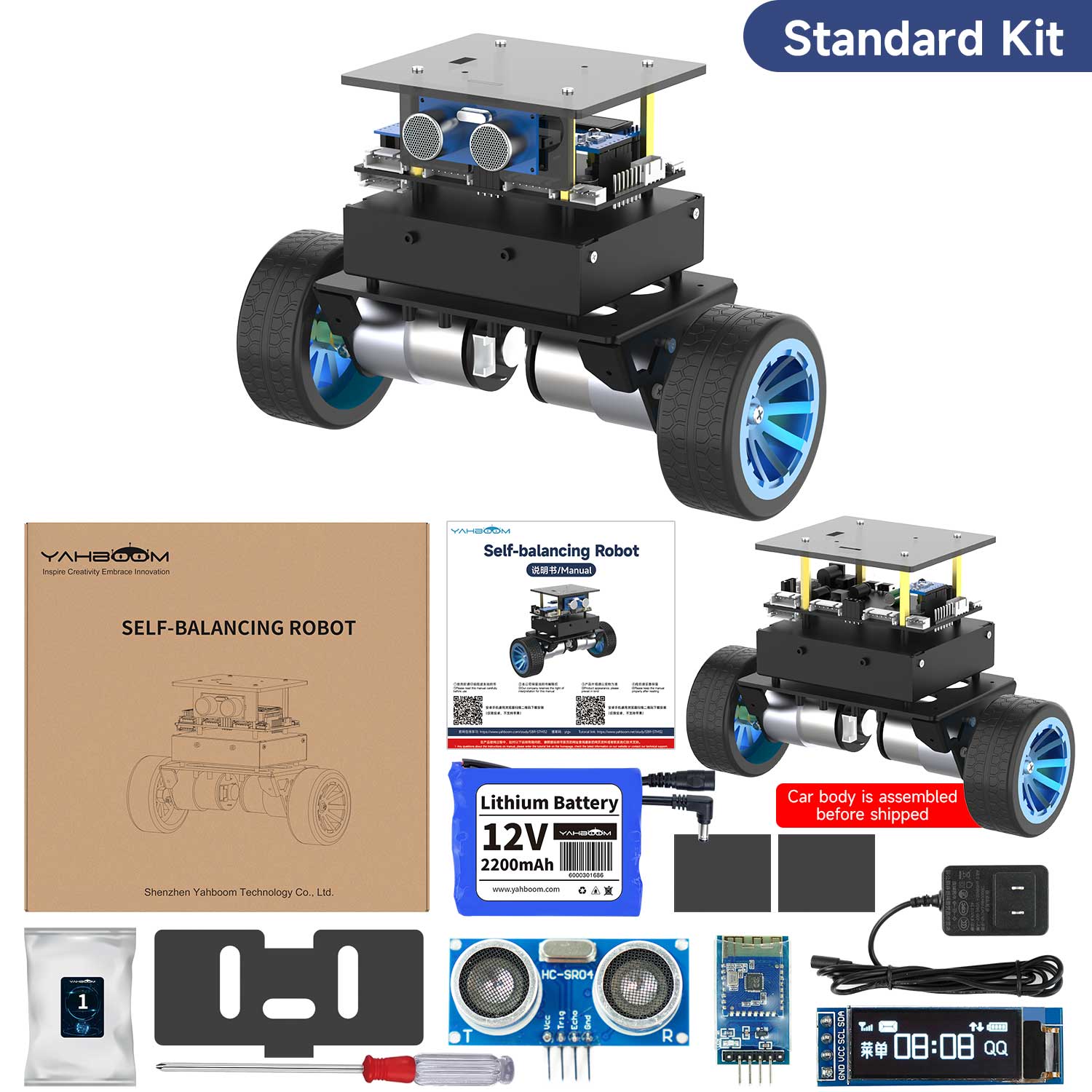 STM32 Robot de autoequilibrio (carga: 4 kg)