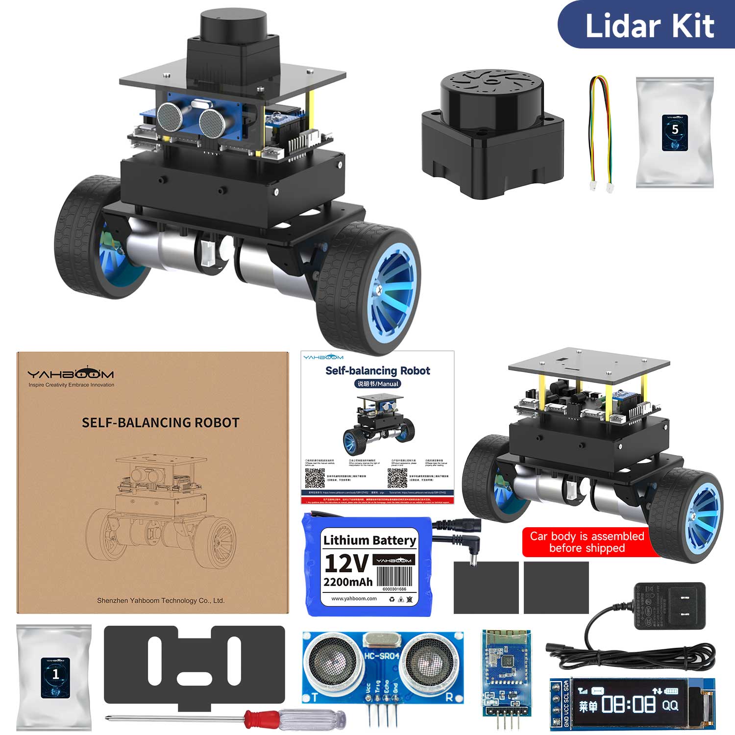 STM32 Robot de autoequilibrio (carga: 4 kg)