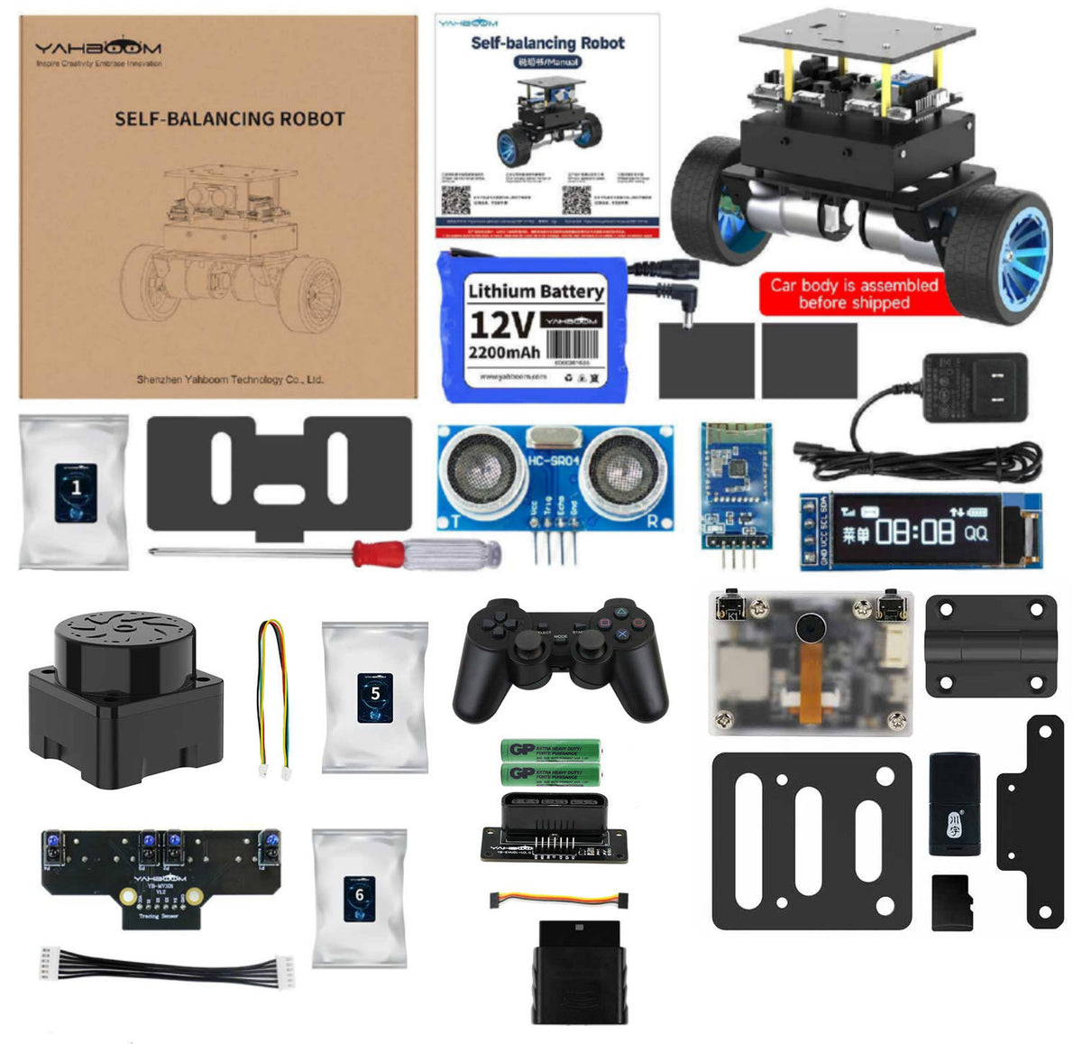 STM32 Robot de autoequilibrio (carga: 4 kg)