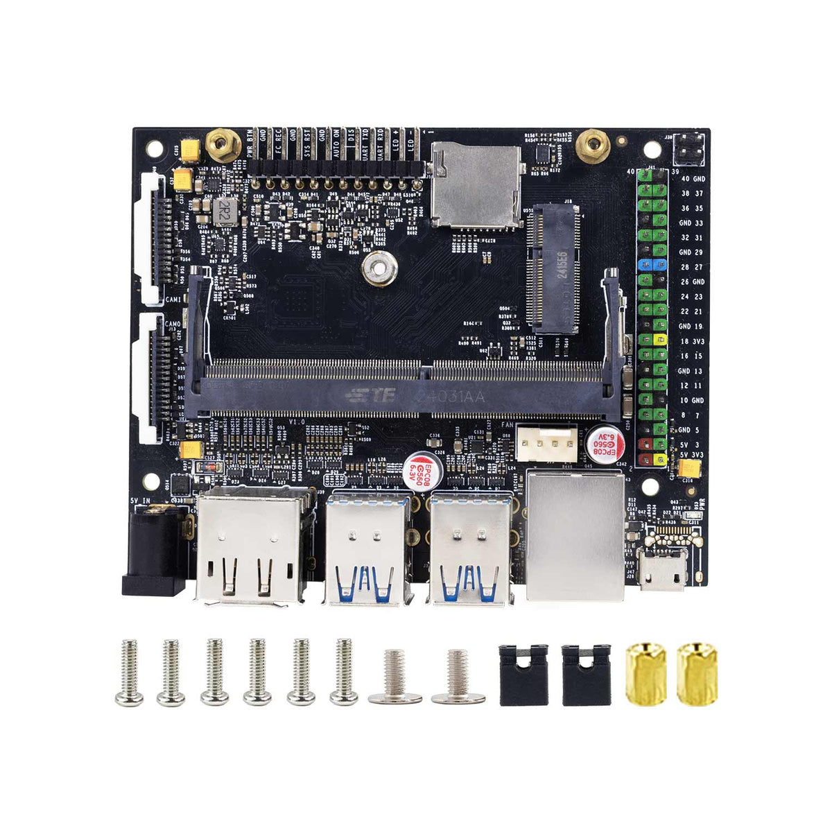 Yahboom Jetson Carrier Board for NVIDIA Jetson NANO, Jetson Orin NANO and Jetson Orin