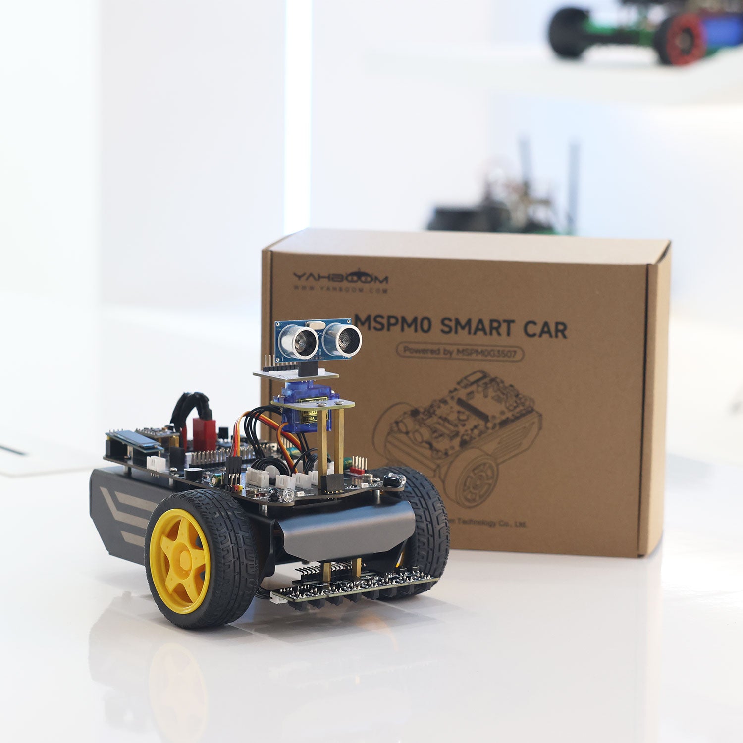 Yahboom MSPM0 smart robot car based on MSPM0G3507