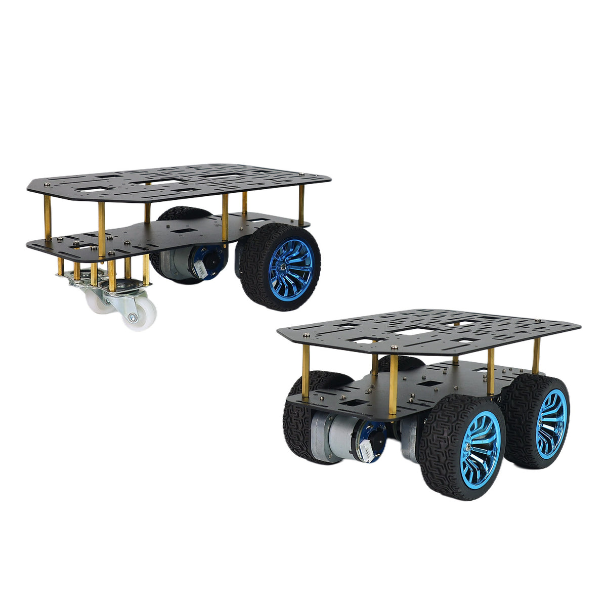Yahboom MSPM0 Smart Robot Car Aluminum Alloy Chassis Kit