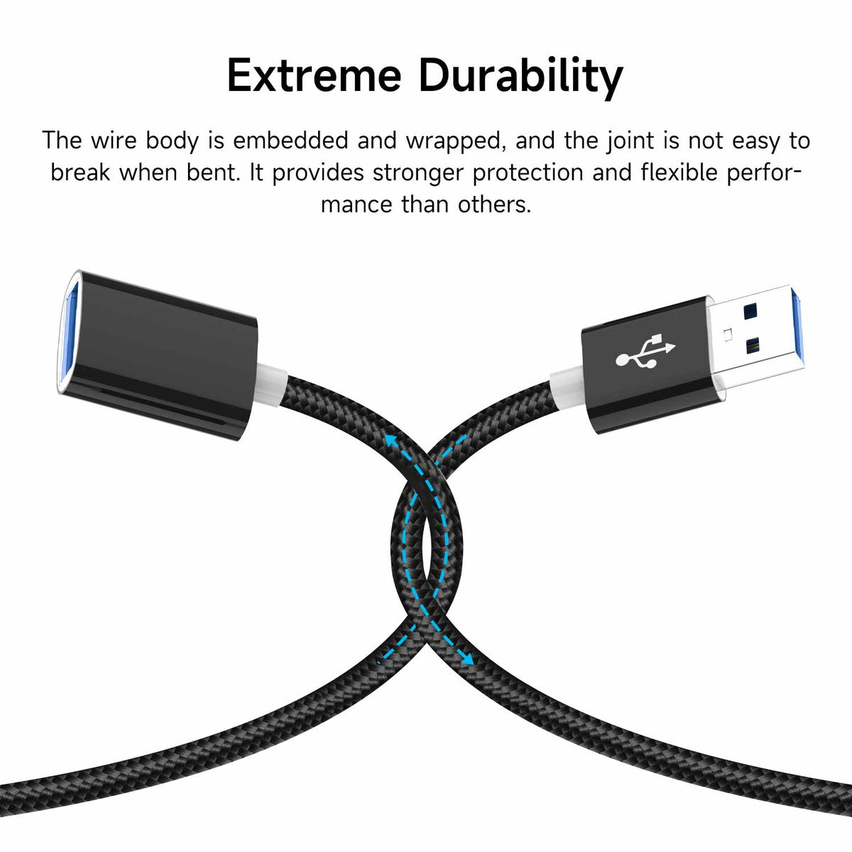 Yahboom USB 2.0 Extension Data Cable