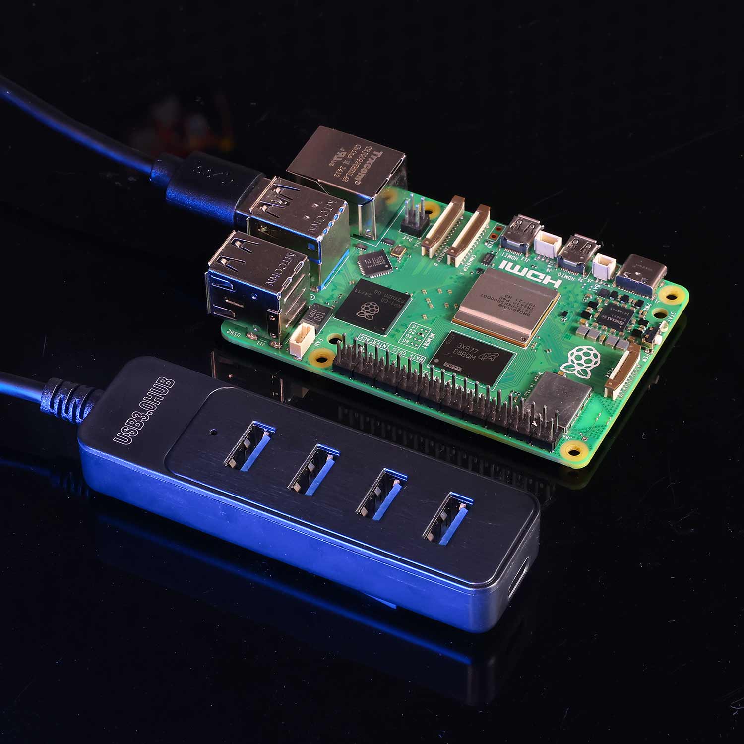 Yahboom USB 3.0 1 to 4 Expansion HUB