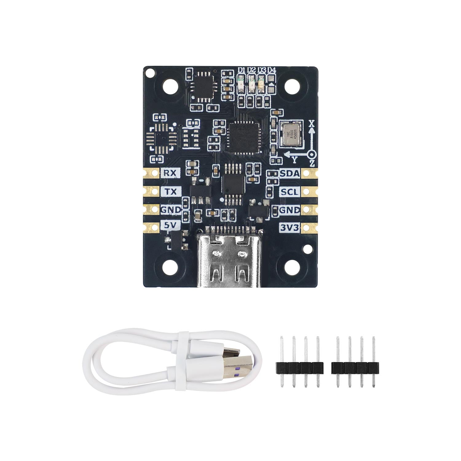 Yahboom IMU sensor module(6/9/10-axis) AHRS support ROS1 ROS2 for Jetson Raspberry Pi