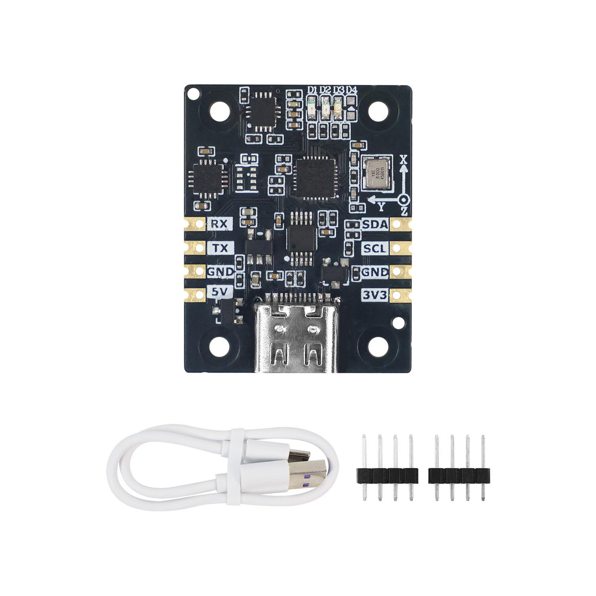 Yahboom IMU sensor module(6/9/10-axis) AHRS support ROS1 ROS2 for Jetson Raspberry Pi