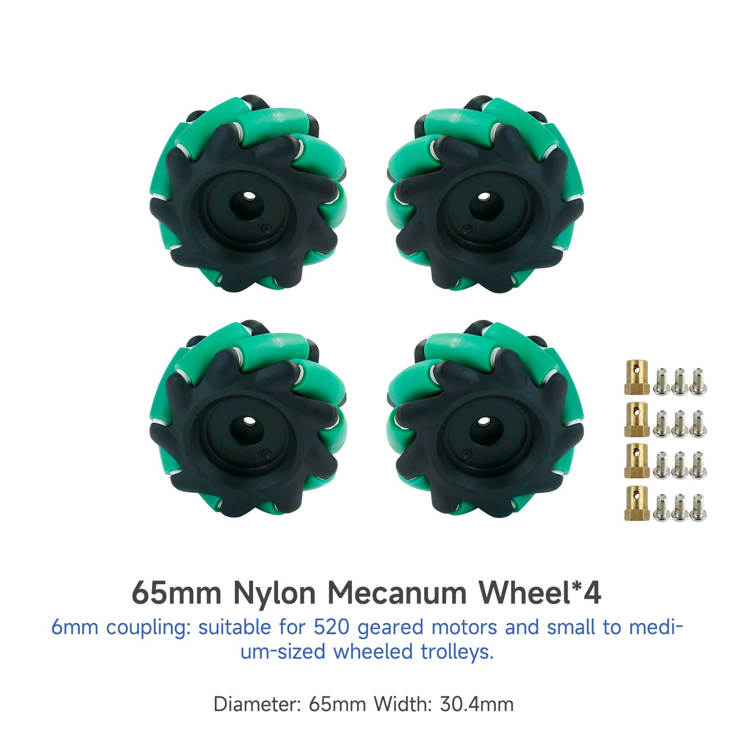 Yahboom Mecanum Wheel Kit for DIY robot or programmable smart car