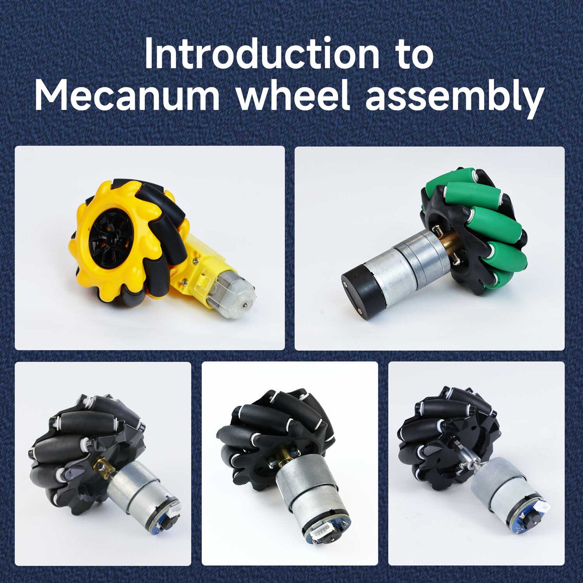 Yahboom Mecanum Wheel Kit for DIY robot or programmable smart car