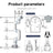 MyCobot 320 M5 Collaborative Robotic Arm Support 1KG Payload