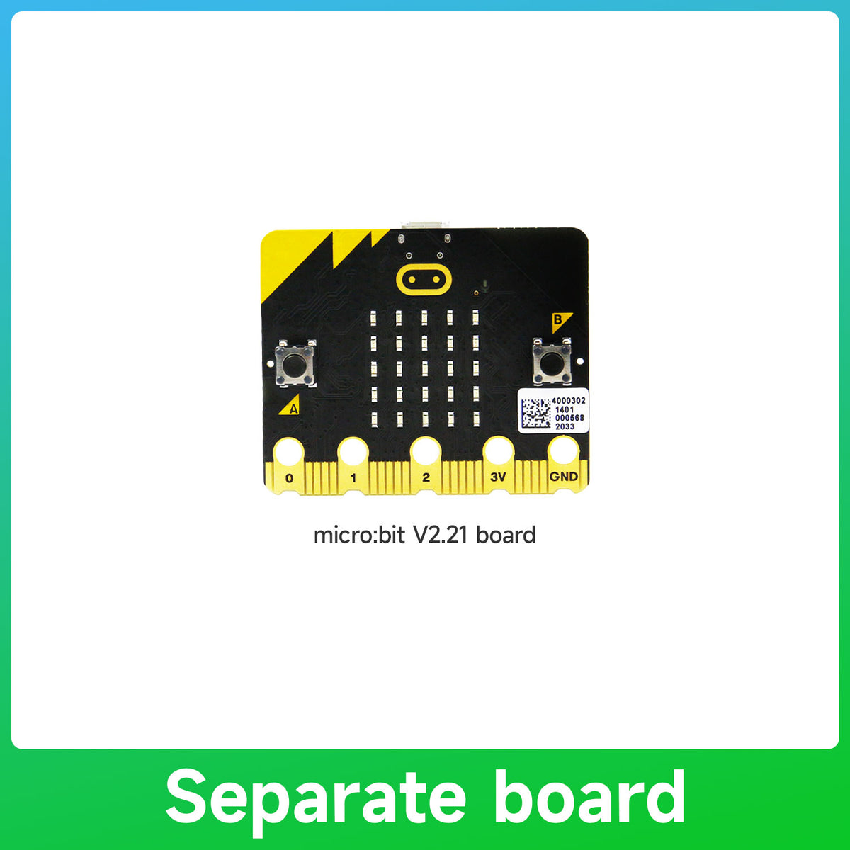 Nouvelle carte micro:bit V2/V1.5 officielle de la BBC 