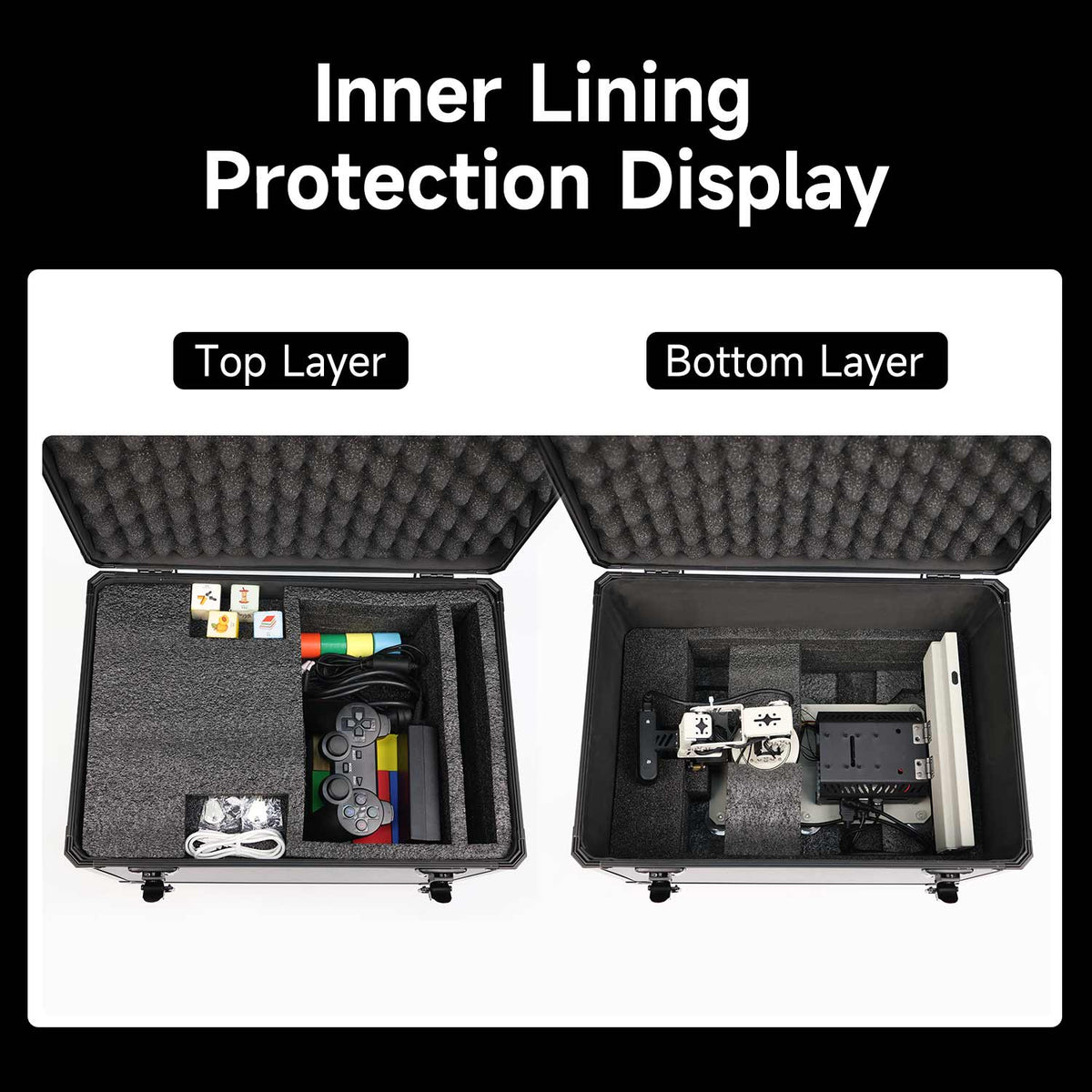 Yahboom robot carrier case for transport & shipping