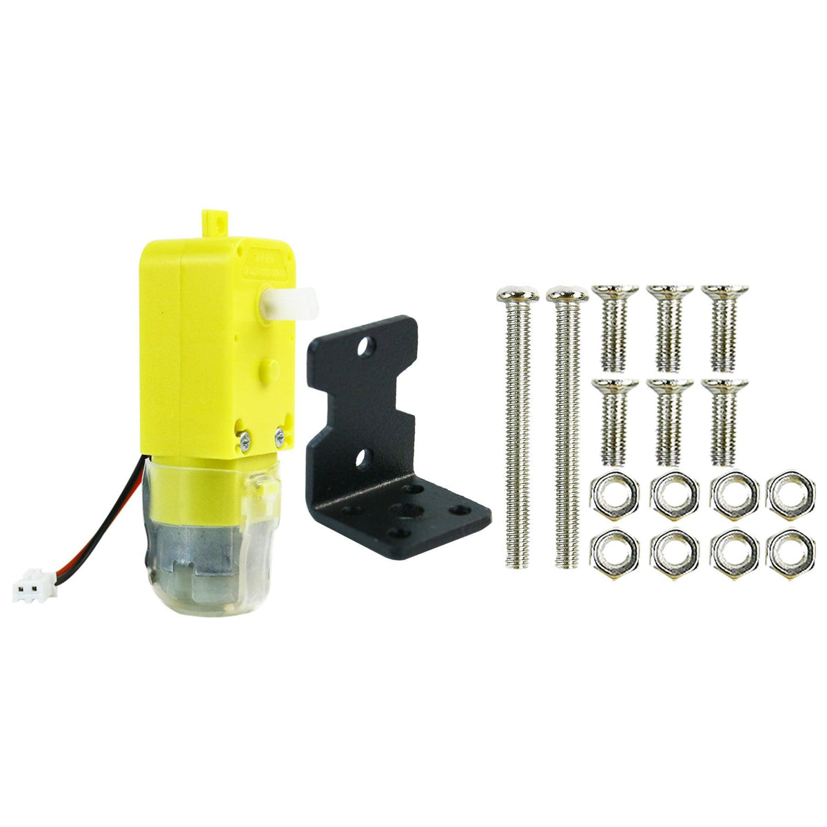 Yahboom TT DC Gear Motor with high-quality carbon brushes with XH2.54 terminal - Yahboom