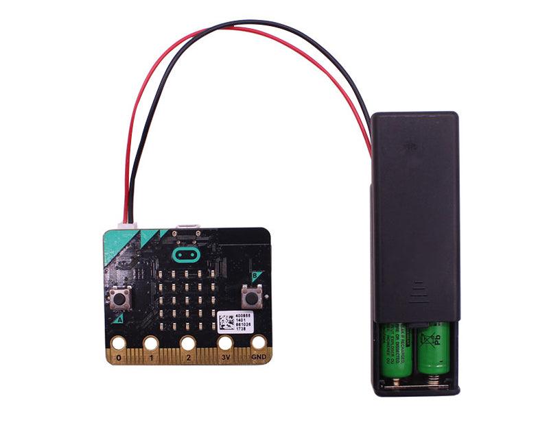 2 AAA battery storage case box for BBC micro:bit - Yahboom