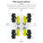 Yahboom Mecanum Wheel Kit for DIY robot or programmable smart car