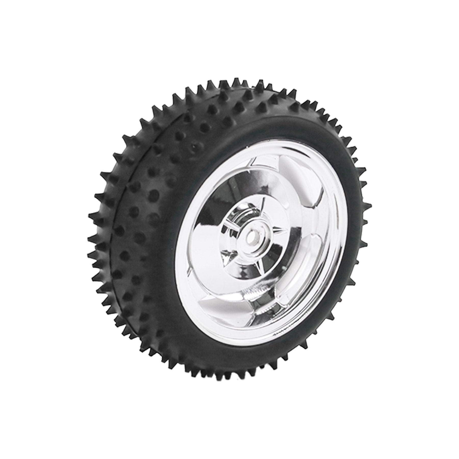 Rueda Mecanum de 65 mm y 85 mm con acoplamiento hexagonal para coche de carreras