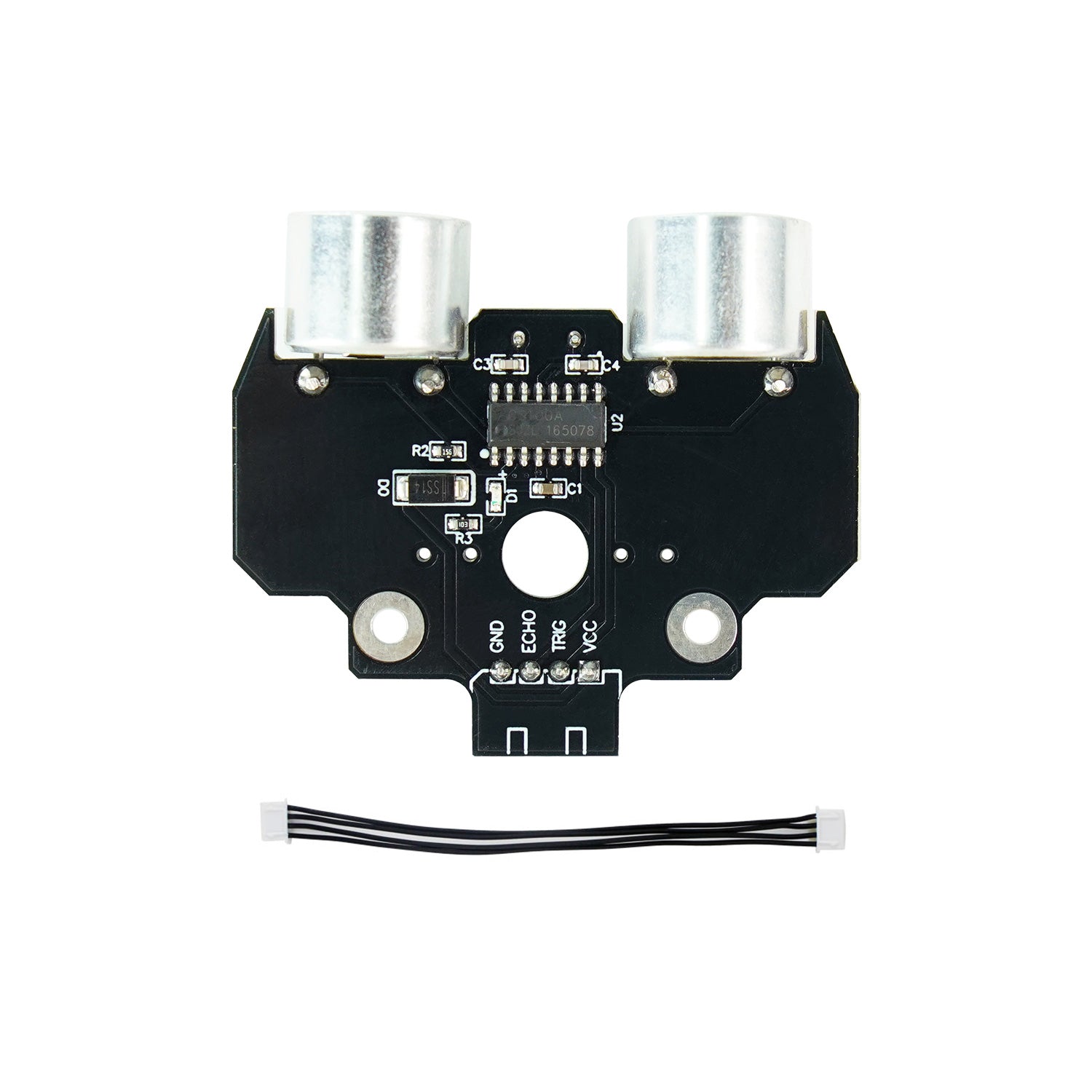 Module de distance de capteur à ultrasons horizontal Yahboom (port XH2.54-4 broches)